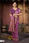 Sandalwood Satin Saroski Vol 1 By Saroj Satin Silk Wholesale Saree In India
